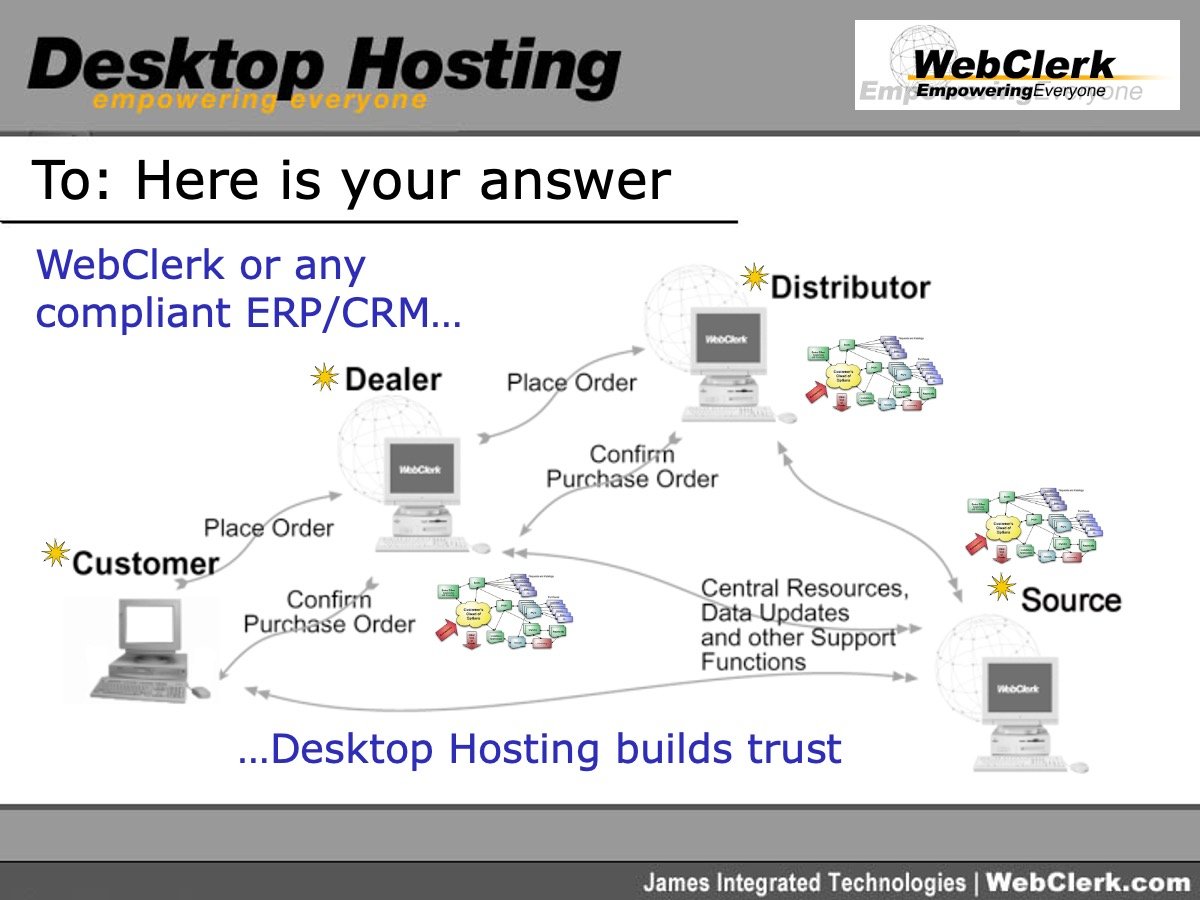 Desktop Hosting builds trust